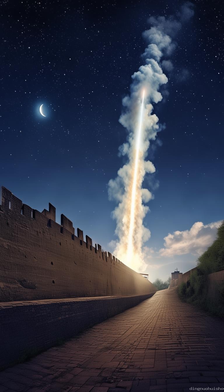 西安城墙UFO事件揭秘：火箭发射尾迹的行业洞察
